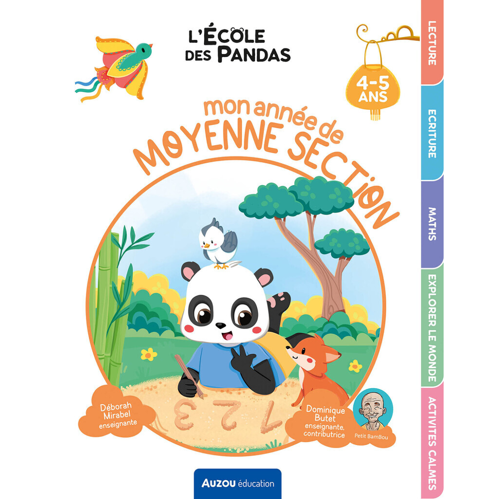 L'ÉCOLE DES PANDAS - MON ANNÉE DE MOYENNE SECTION (Broché)