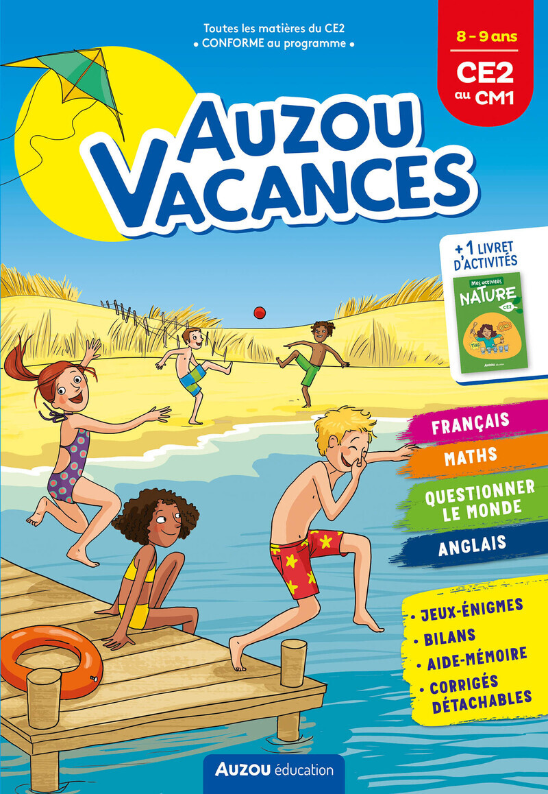 AUZOU VACANCES - DU CE2 AU CM1 (Broché)