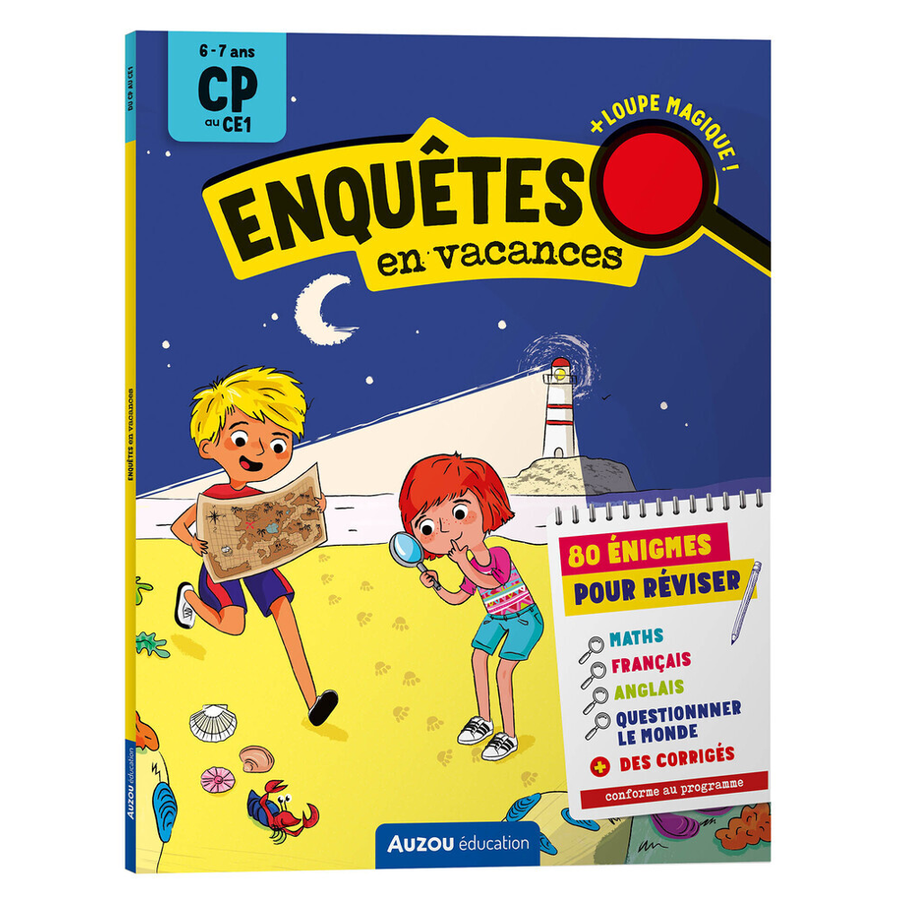 ENQUÊTES EN VACANCES - DU CP AU CE1 - CAHIER DE VACANCES 2024 (Broché)