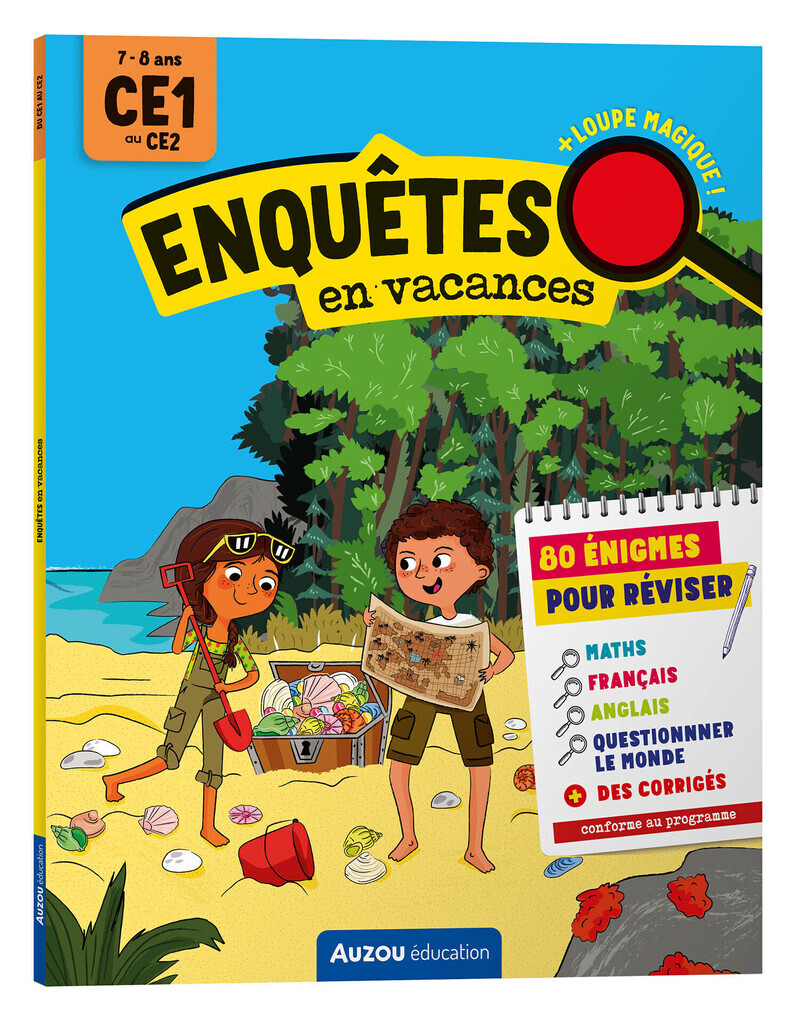 ENQUÊTES EN VACANCES - DU CE1 AU CE2 - CAHIER DE VACANCES 2024 (Broché)