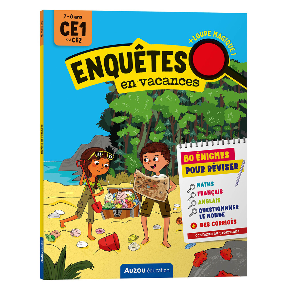 ENQUÊTES EN VACANCES - DU CE1 AU CE2 - CAHIER DE VACANCES 2024 (Broché)