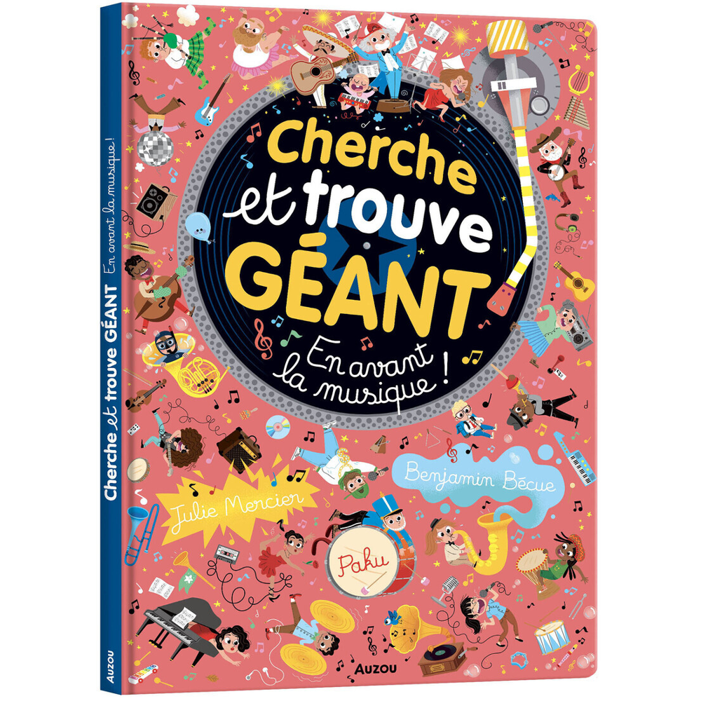 CHERCHE ET TROUVE GÉANT - EN AVANT LA MUSIQUE ! (Cartonné)