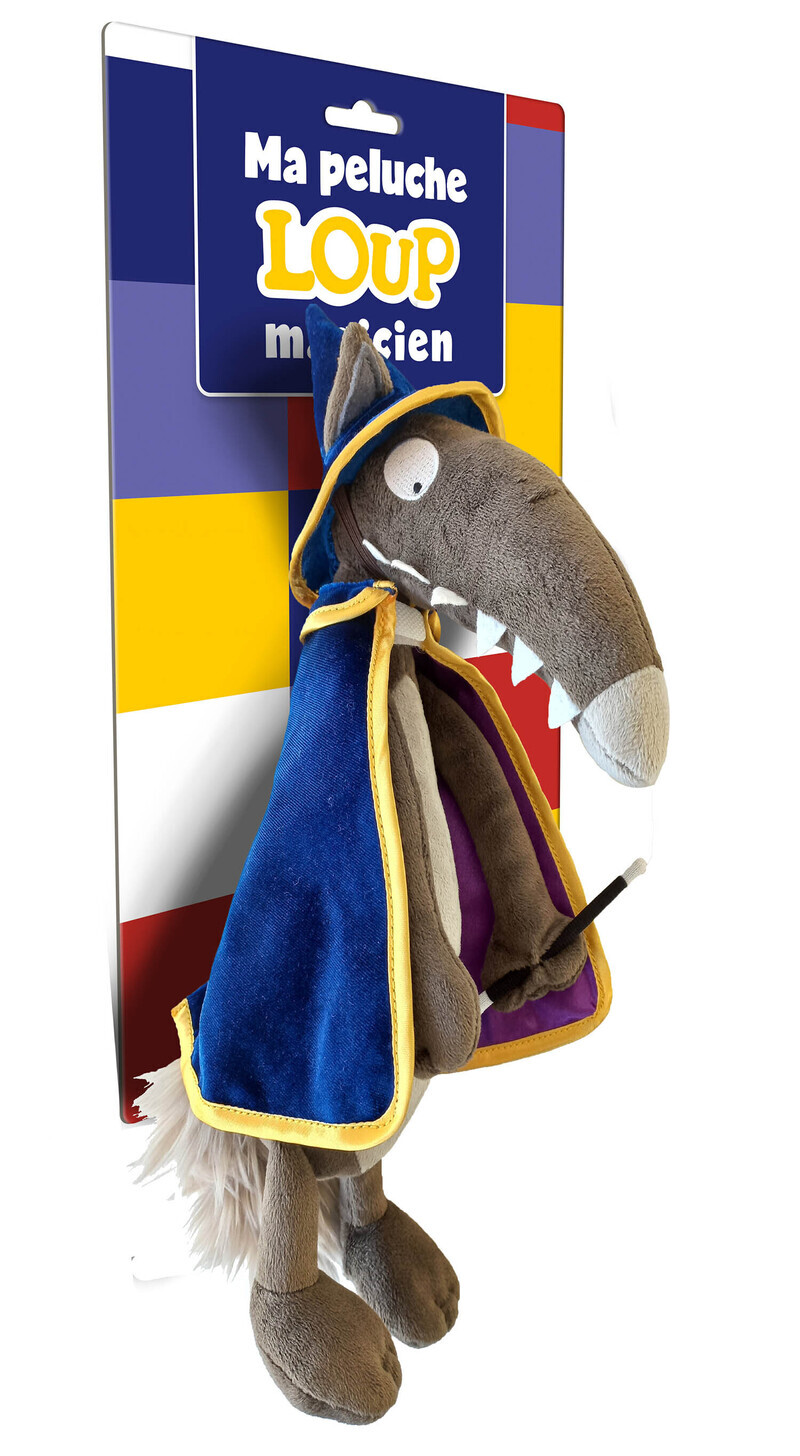Ma peluche loup magicien (Broché)