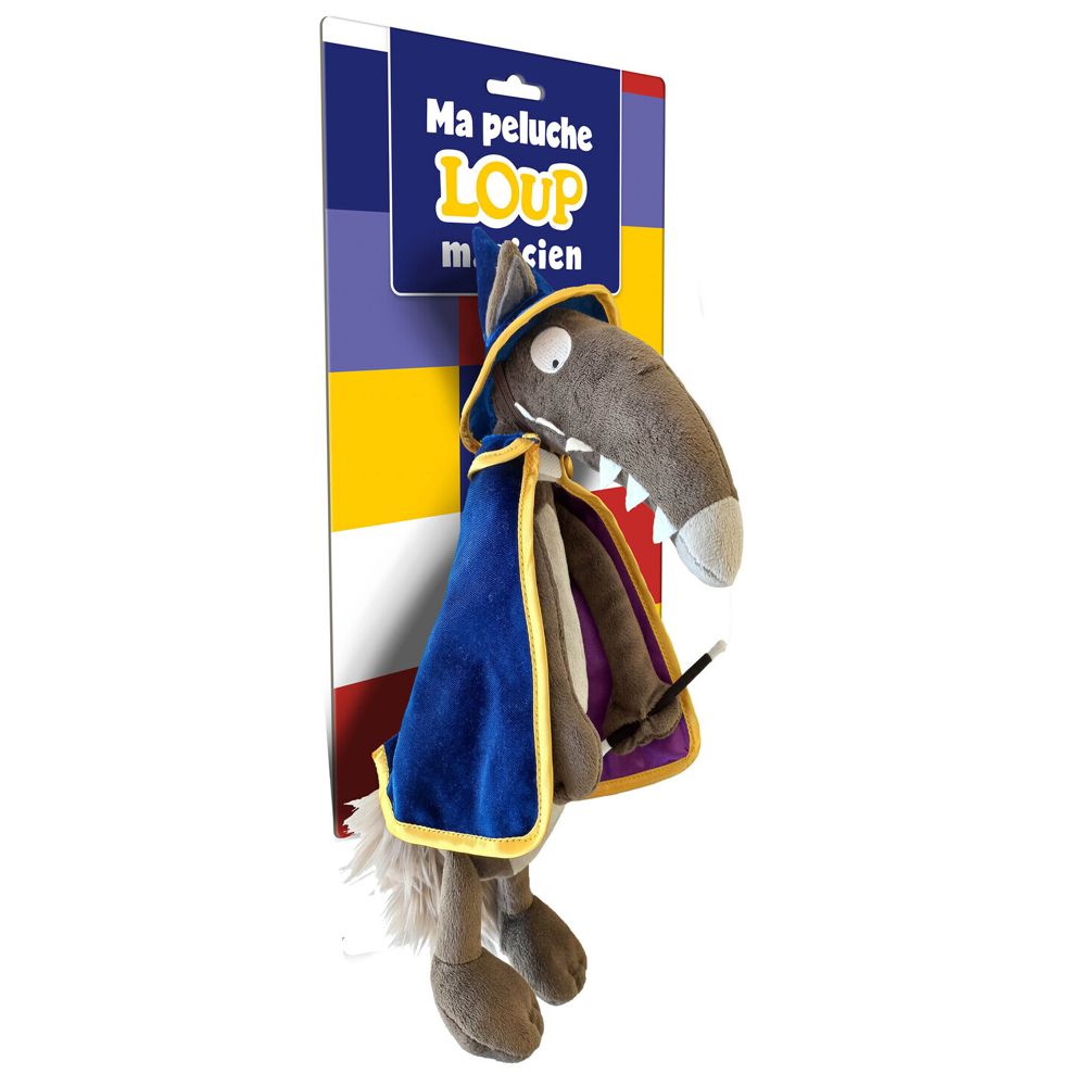 Ma peluche loup magicien (Broché)
