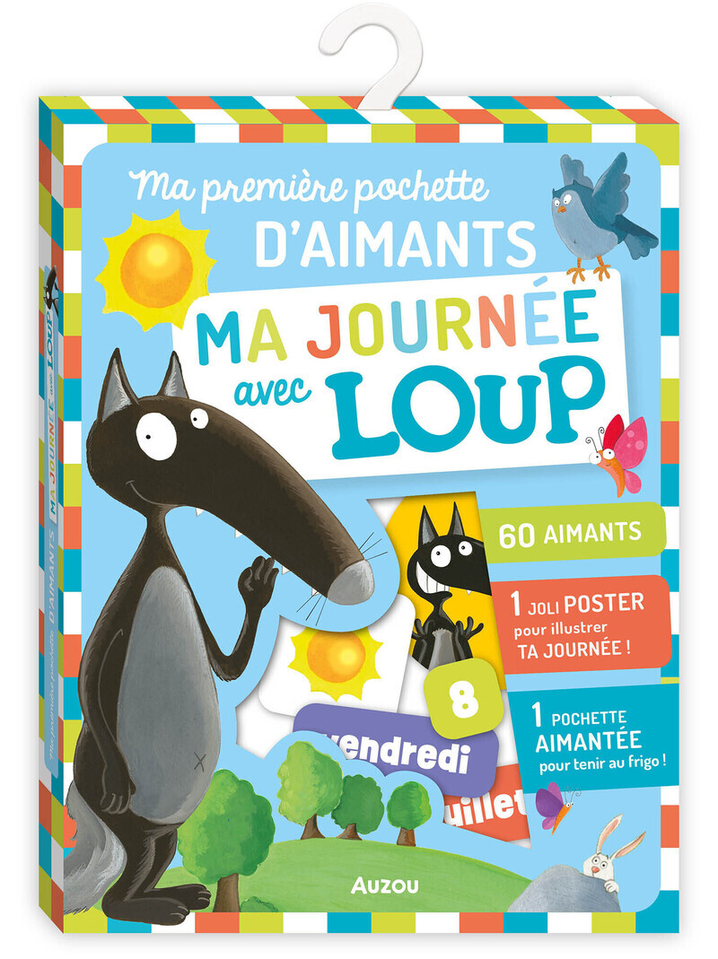 Ma journée avec Loup : ma première pochette d'aimants (Pochette)
