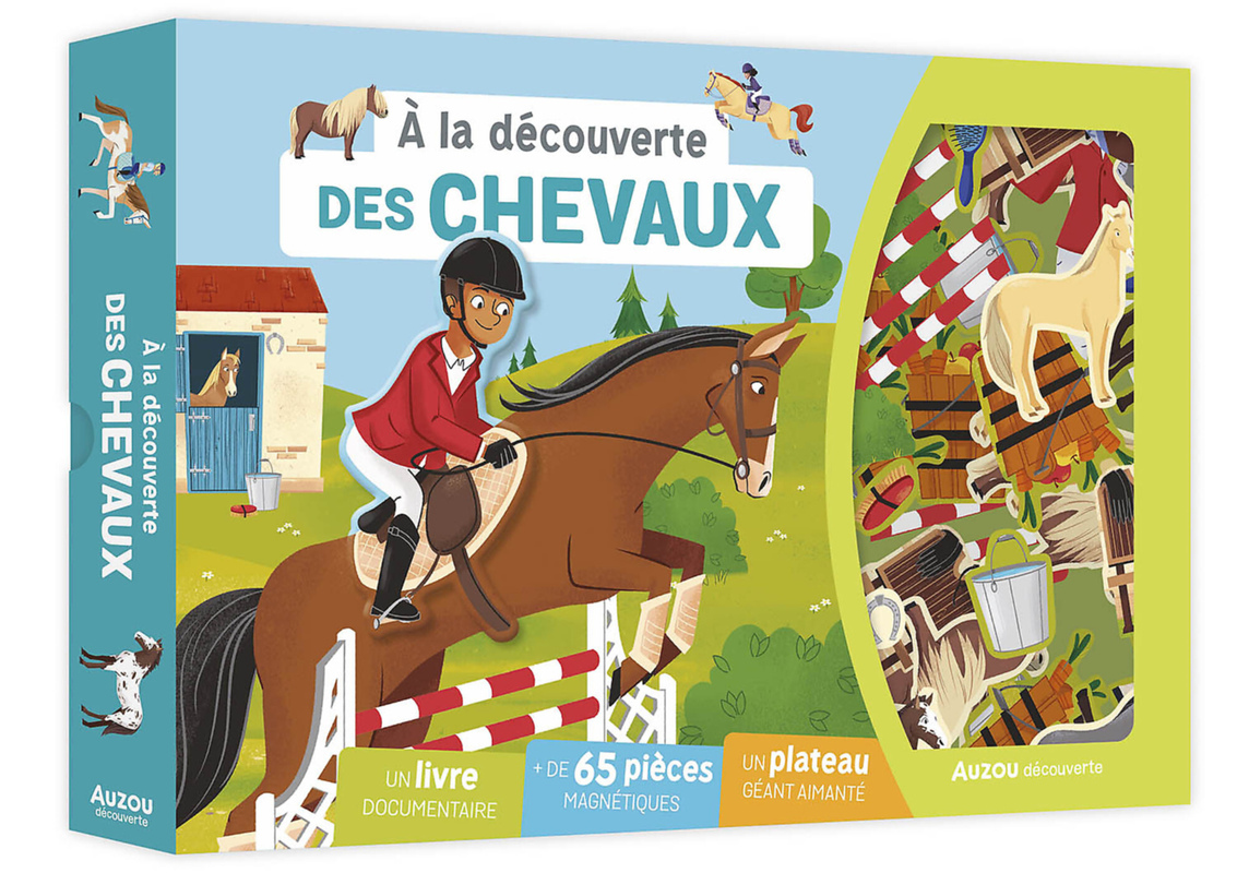 À LA DÉCOUVERTE DES CHEVAUX (Coffret)