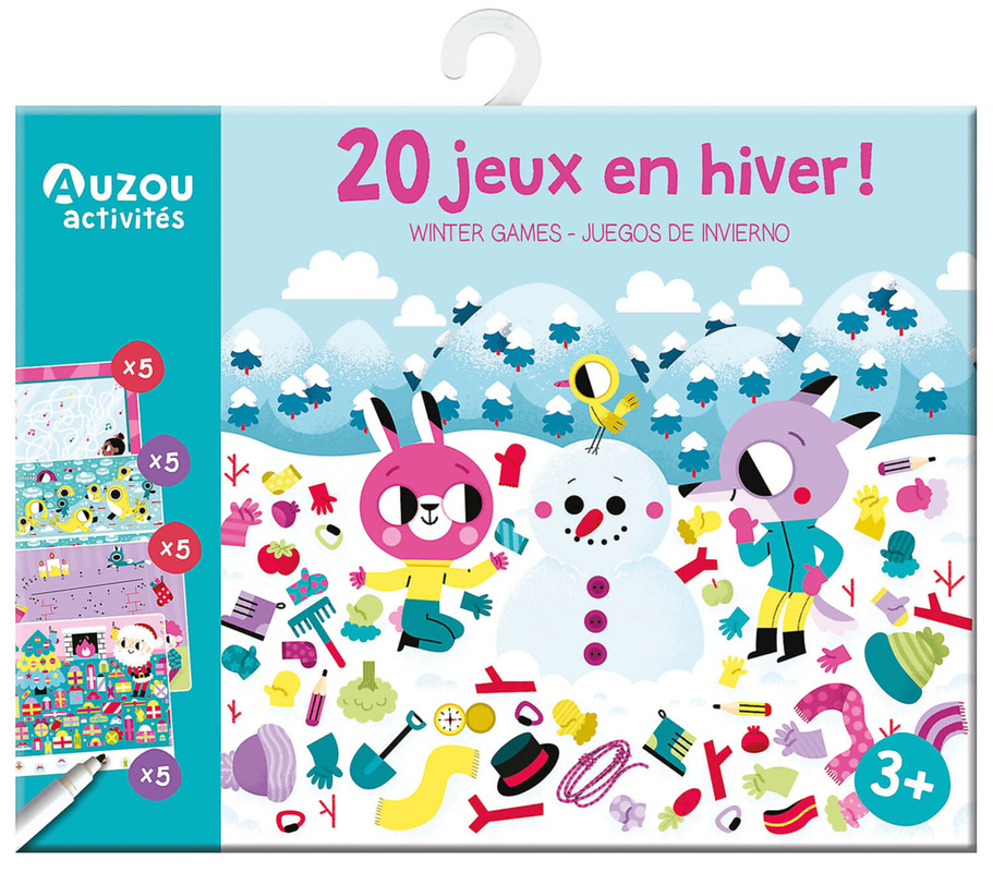 20 jeux en hiver ! (Pochette)