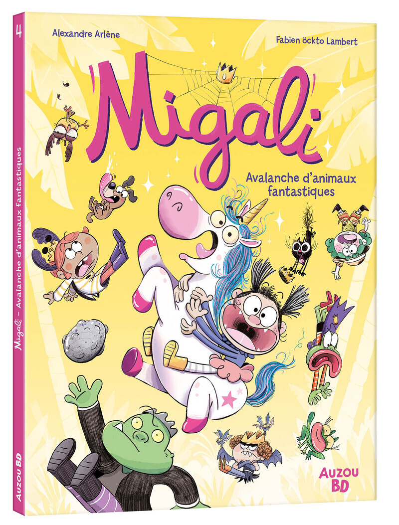 MIGALI - TOME 4 - AVALANCHE D'ANIMAUX FANTASTIQUES ! (BD)