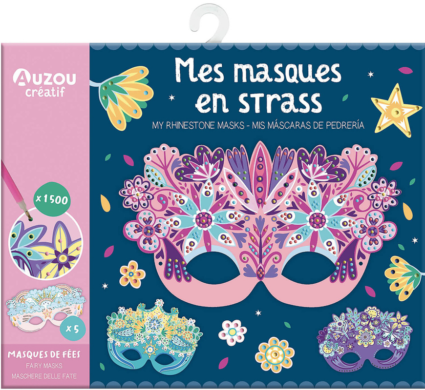 Mes masques en strass : masques de fées (Pochette)