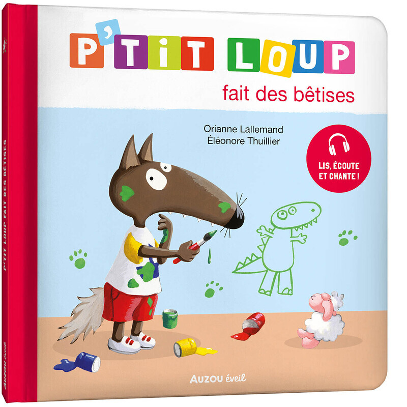 P'TIT LOUP FAIT DES BÊTISES (Cartonné)