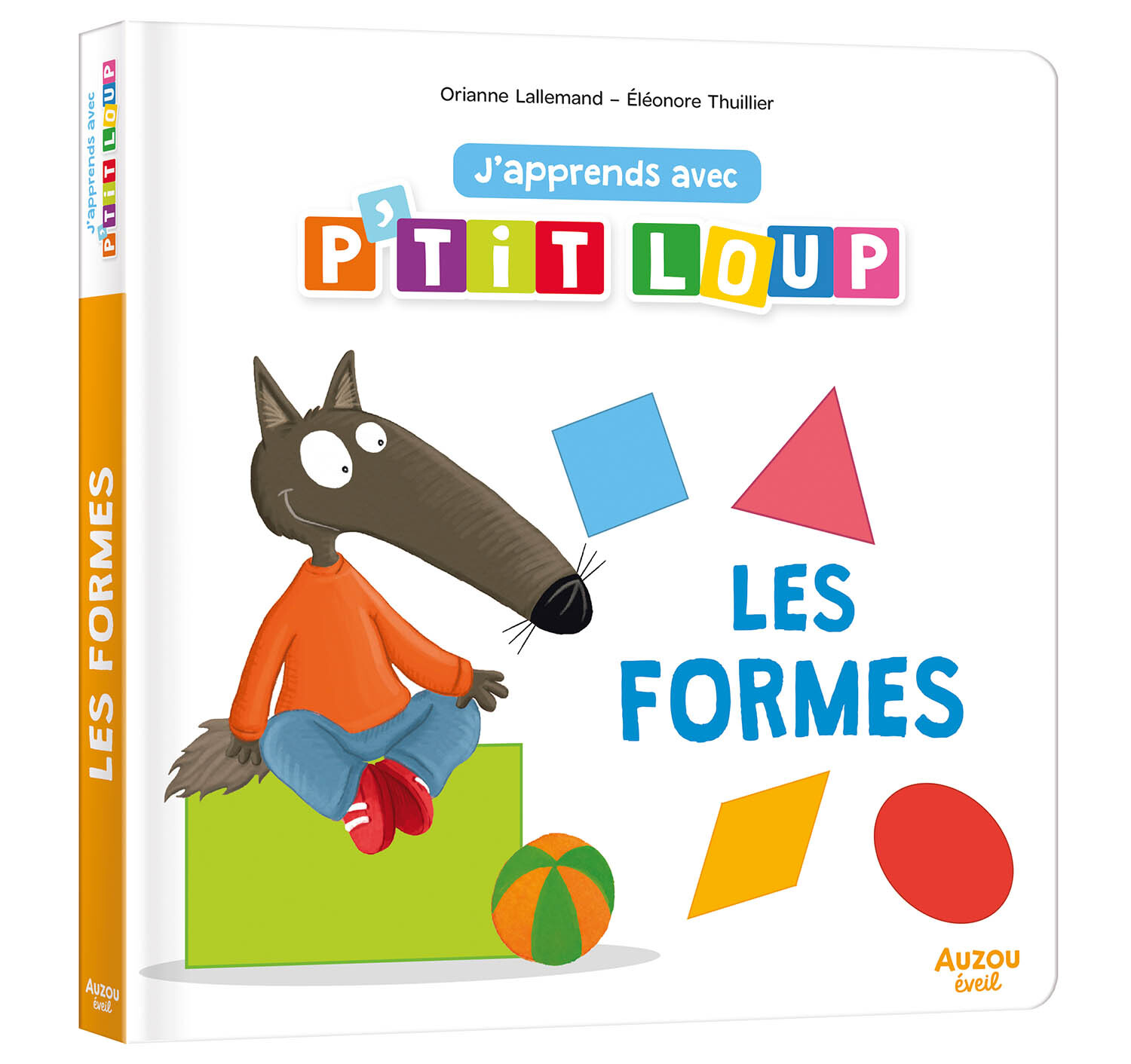 J'APPRENDS AVEC P'TIT LOUP - LES FORMES (Cartonné)