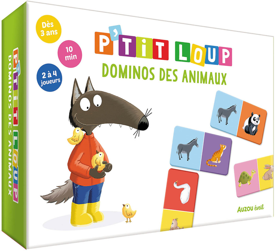 P'tit Loup - dominos des animaux (Coffret)