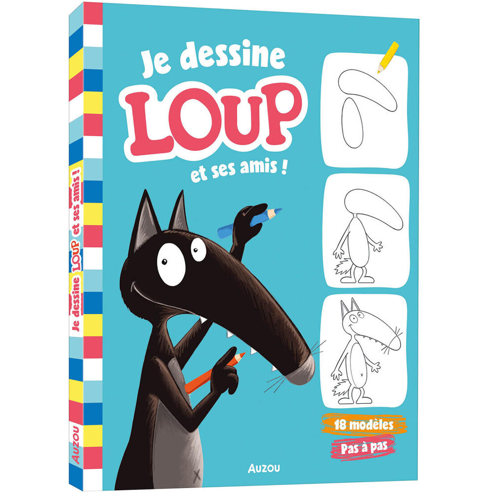 JE DESSINE LOUP ET SES AMIS (Broché)