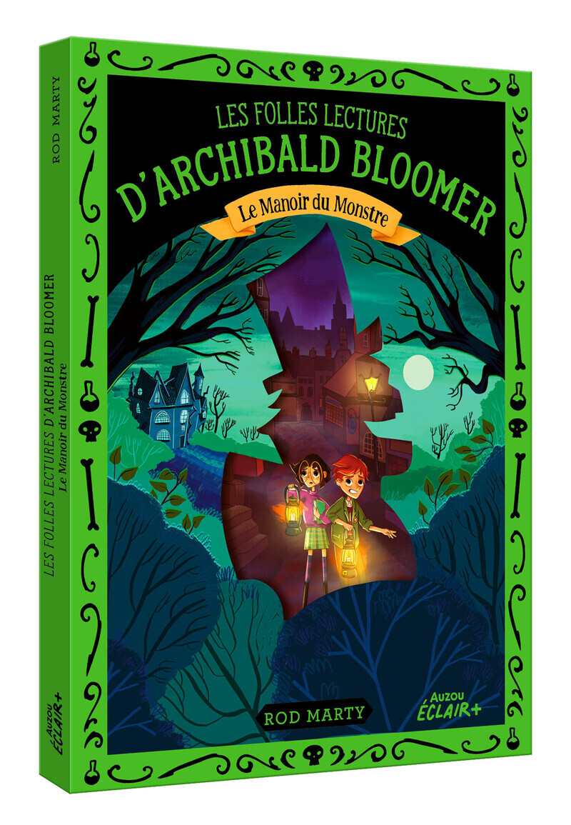 Les folles lectures d'Archibald Bloomer - Le manoir du monstre (Broché)