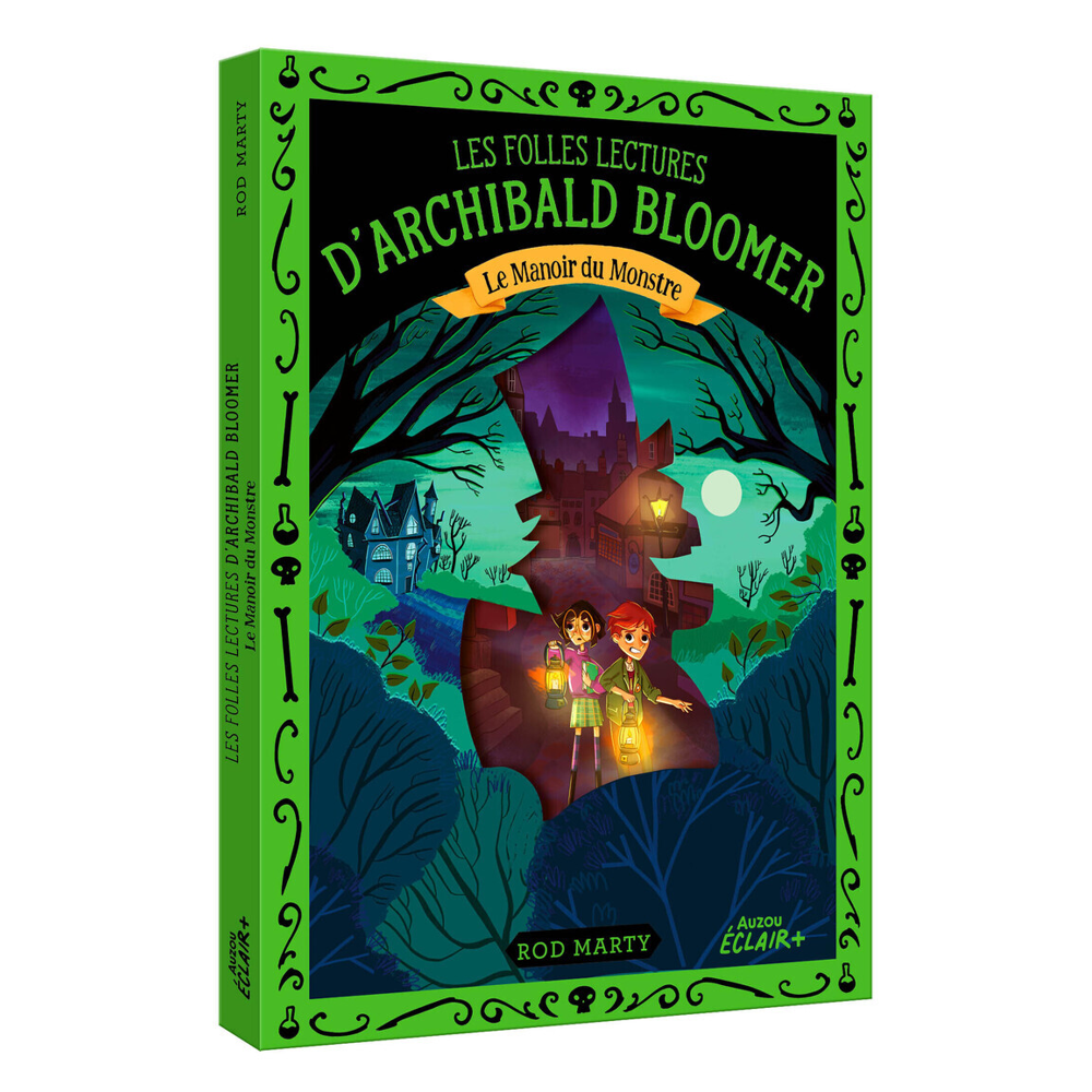 Les folles lectures d'Archibald Bloomer - Le manoir du monstre (Broché)