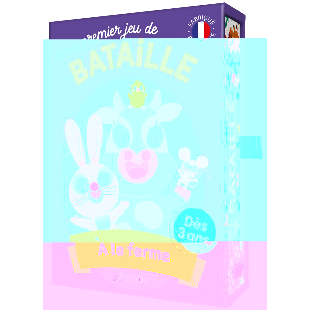 JEUX DE CARTES - MON PREMIER JEU DE BATAILLE - À LA FERME (Coffret)