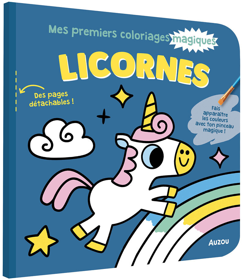 MES PREMIERS COLORIAGES - LICORNES (Broché)