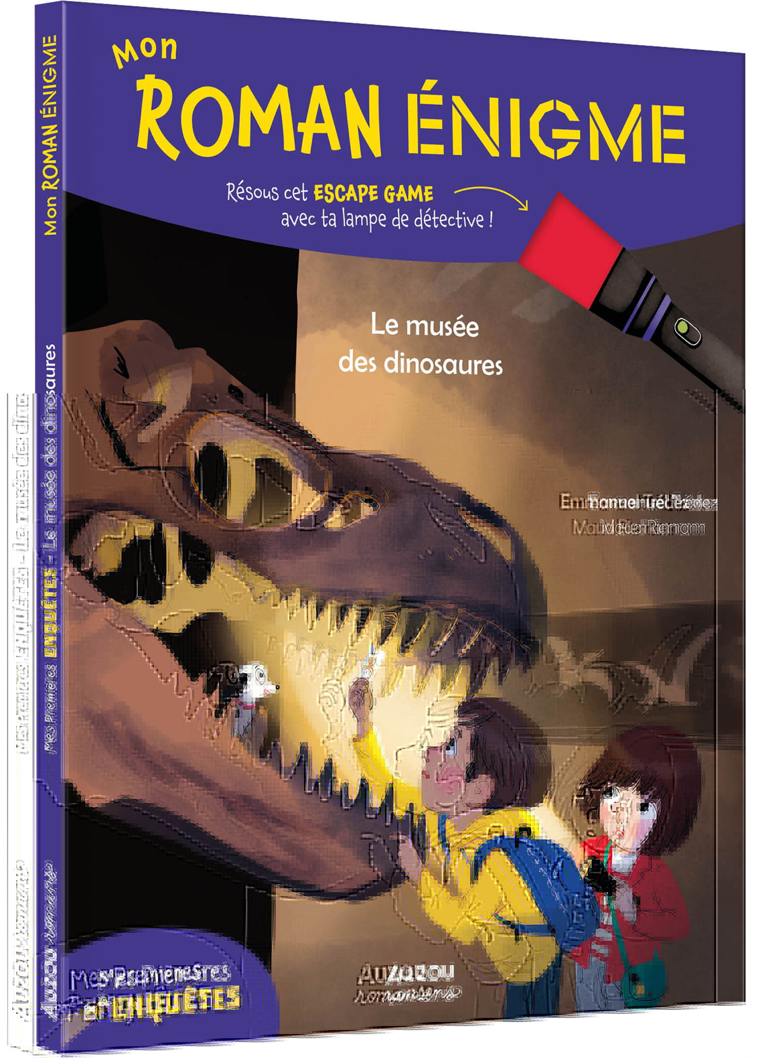 MON ROMAN ÉNIGME - MES PREMIÈRES ENQUÊTES : LE MUSÉE DES DINOSAURES (Broché)