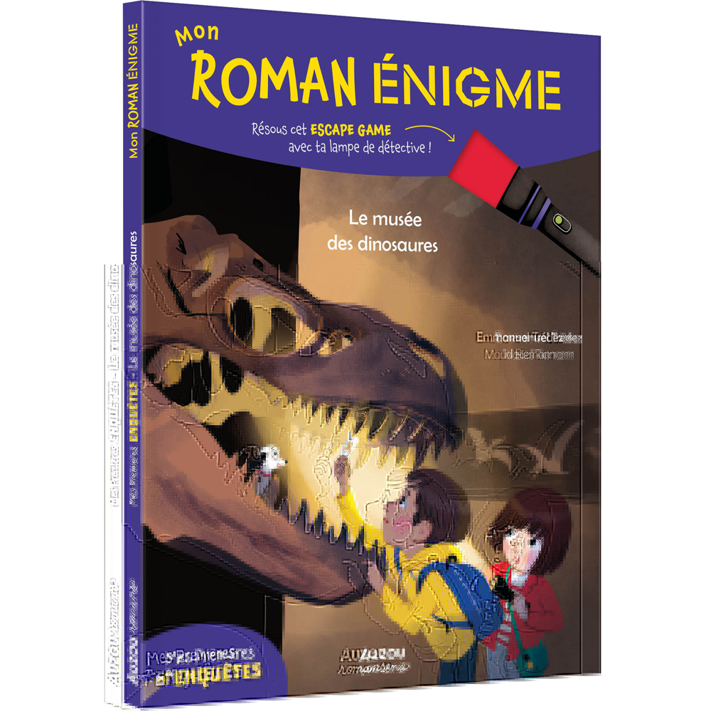 MON ROMAN ÉNIGME - MES PREMIÈRES ENQUÊTES : LE MUSÉE DES DINOSAURES (Broché)