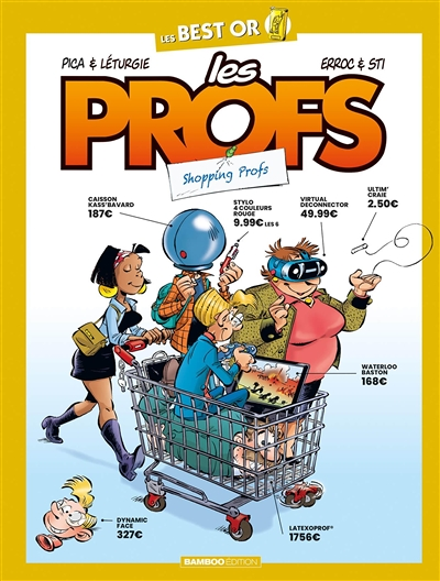 Les Profs - Best Or - Shopping Prof (BD)