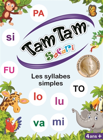 Tam tam safari - les syllabes simples (Coffret)