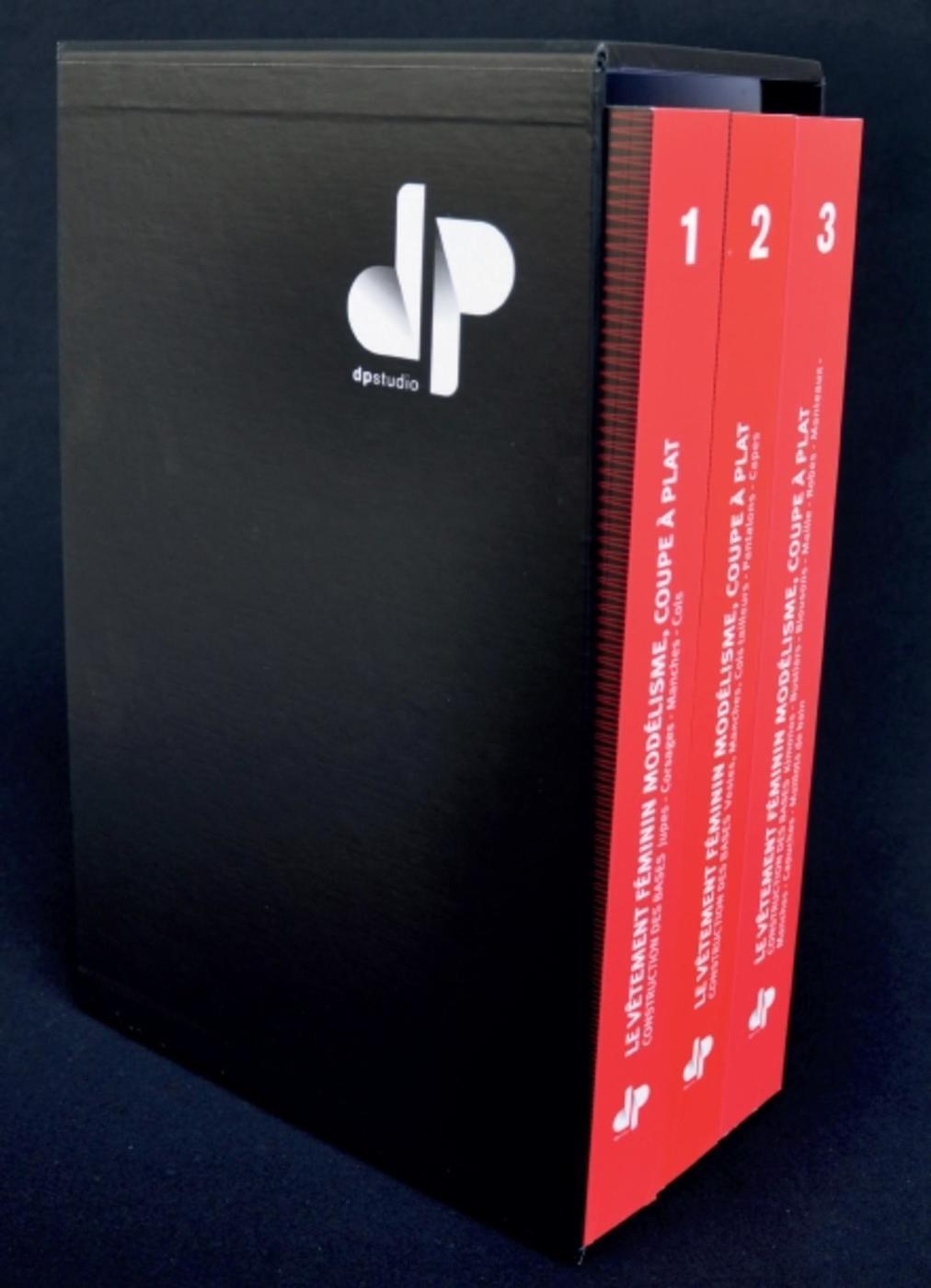 Coffret Tomes 1, 2, 3 - Le vêtement féminin, modélisme coupe à plat (Broché)