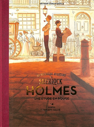 Sherlock Holmes : Une étude en rouge (Relié)