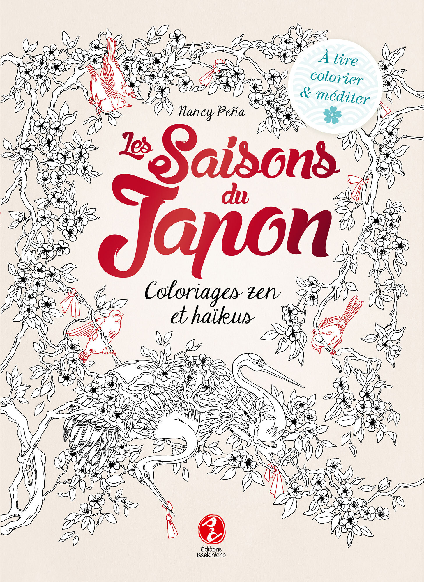 Les saisons du Japon - Coloriages zen & haïkus (Broché)