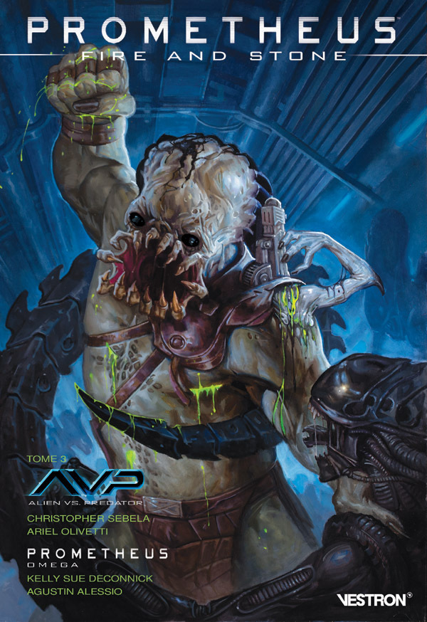 Prometheus : Fire and Stone Tome 3 3 - AvP / Prometheus Omega (BD)